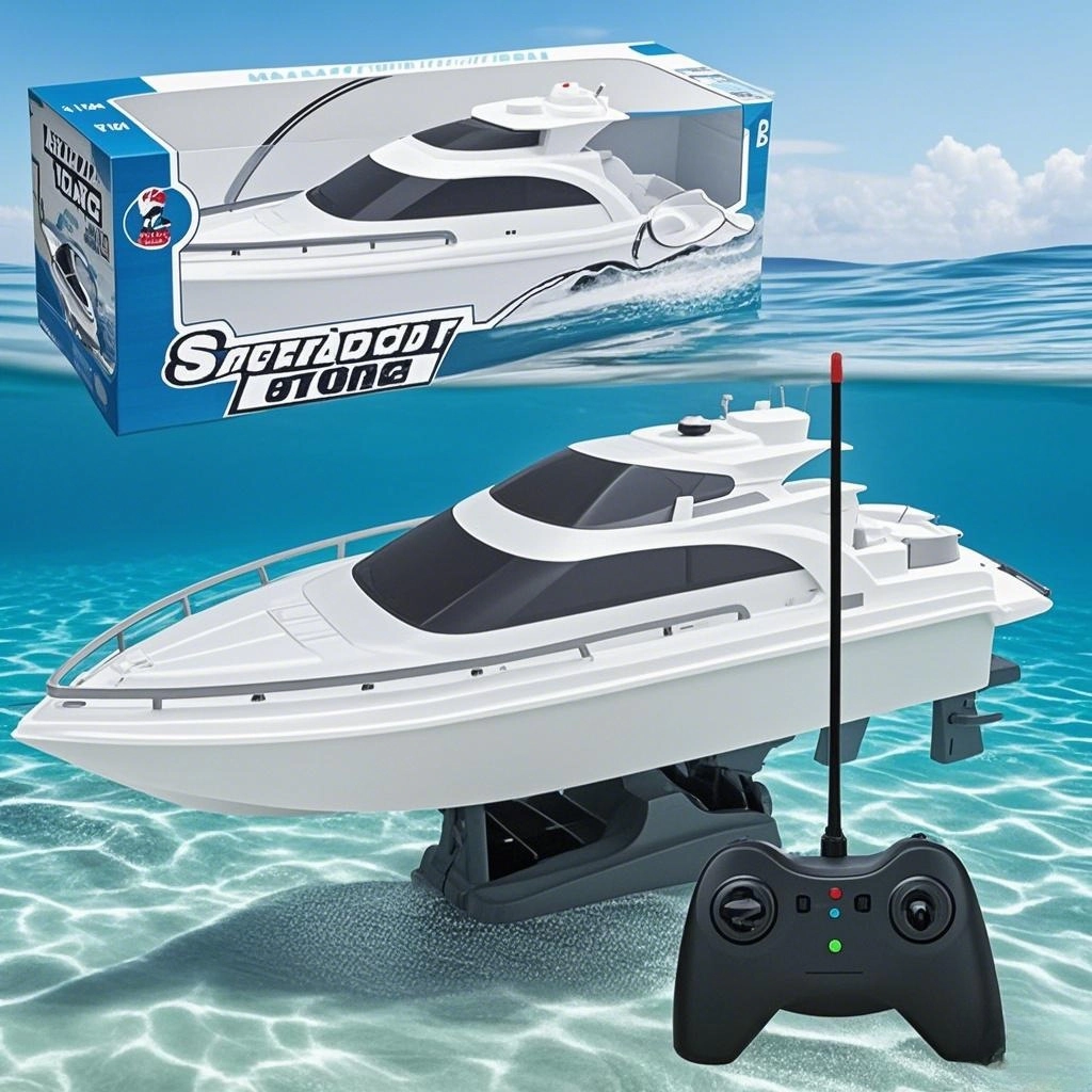 Rc Hobby Grade Boat - Mainan Perahu RC Kecepatan Tinggi untuk