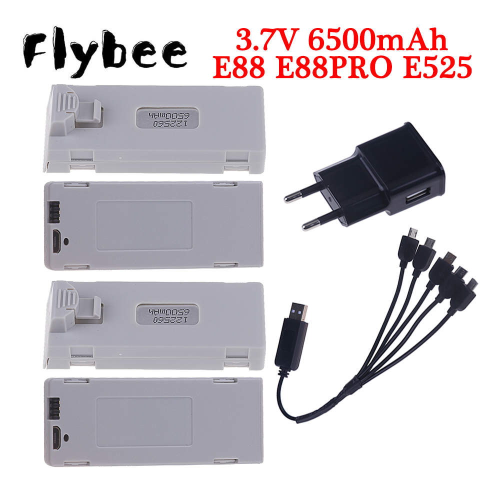 Hobby Rc Quadcopters & Multirotors - Baterai Lipo 3.7V 6500mAh baterai Lipo