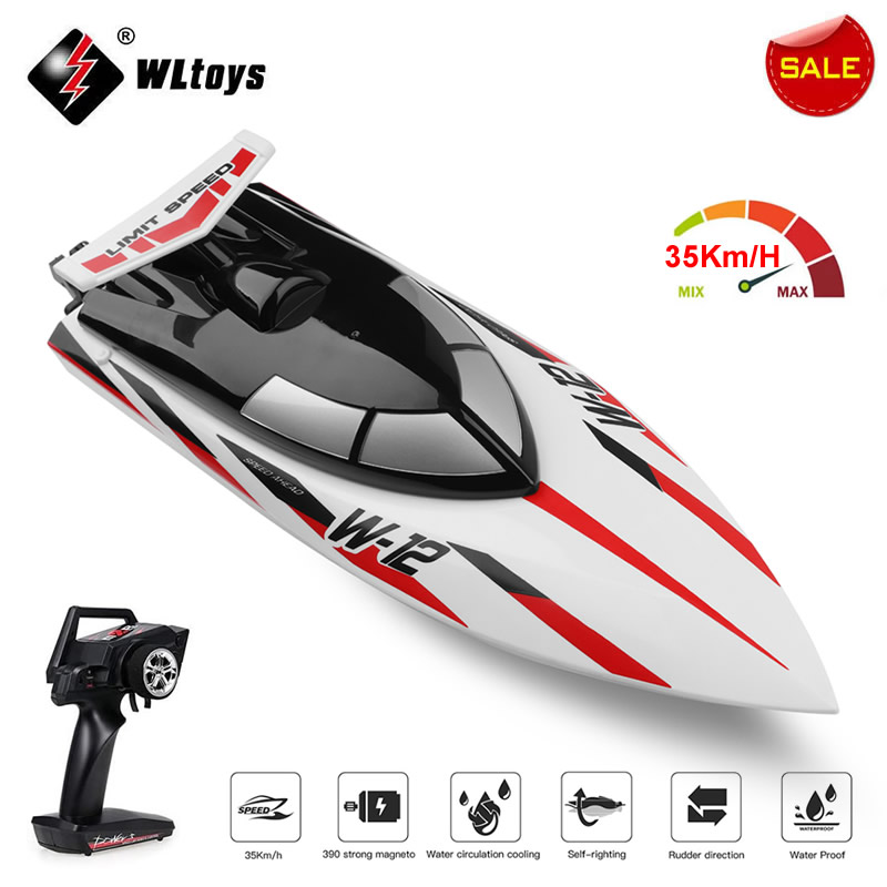 Rc Hobby Grade Boat - WLtoys WL 912-A RC Perahu Balap