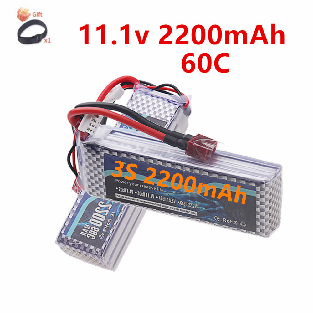 Hobby Rc Quadcopters & Multirotors - Baterai Lipo 3S 11.1V Deans T