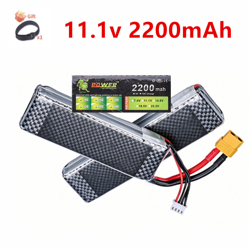Hobby Rc Quadcopters & Multirotors - Baterai Lipo 3S 11.1V 2200mAh 35C