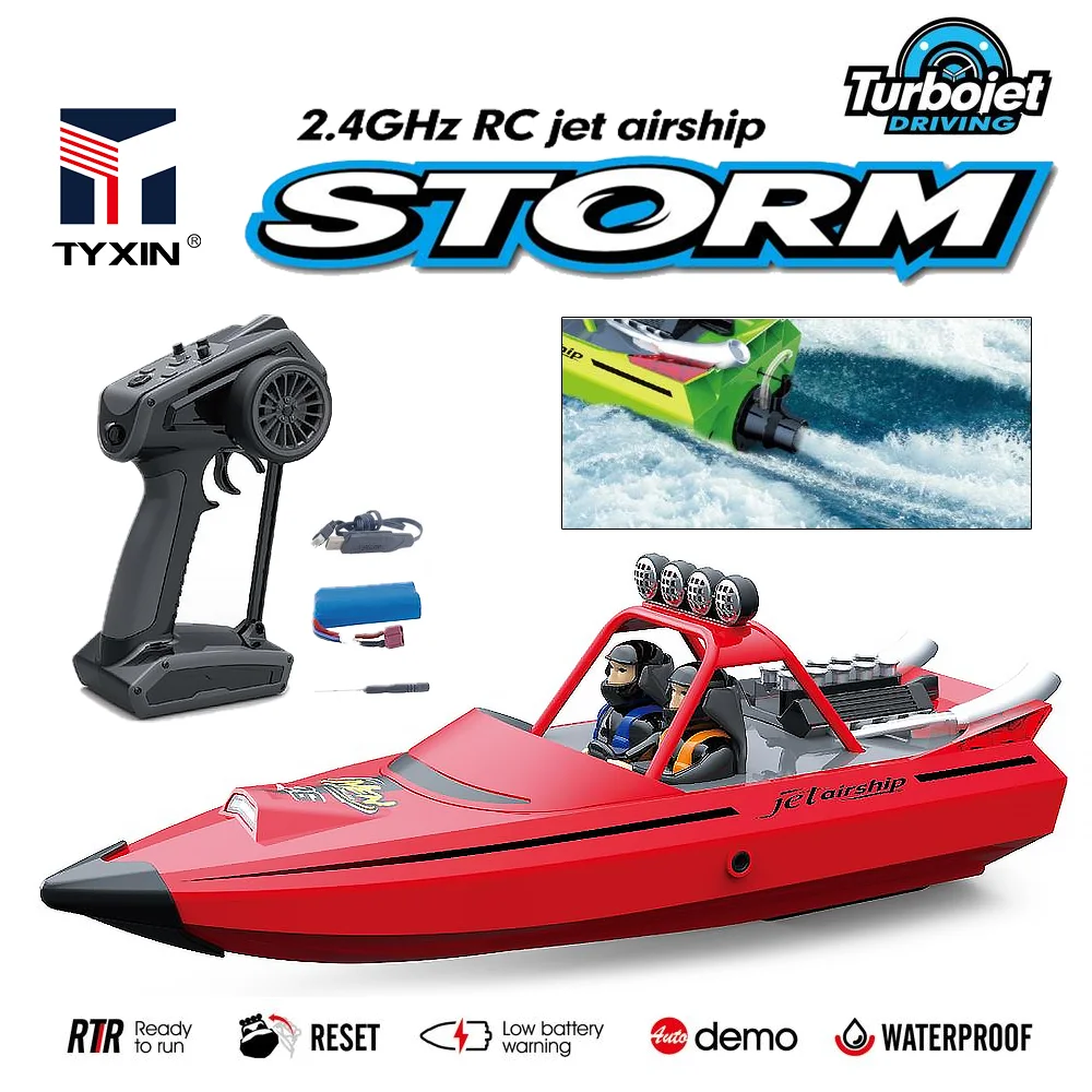 Rc Hobby Grade Boat - TY725 RC Boat TURBOJET PUMP Perahu