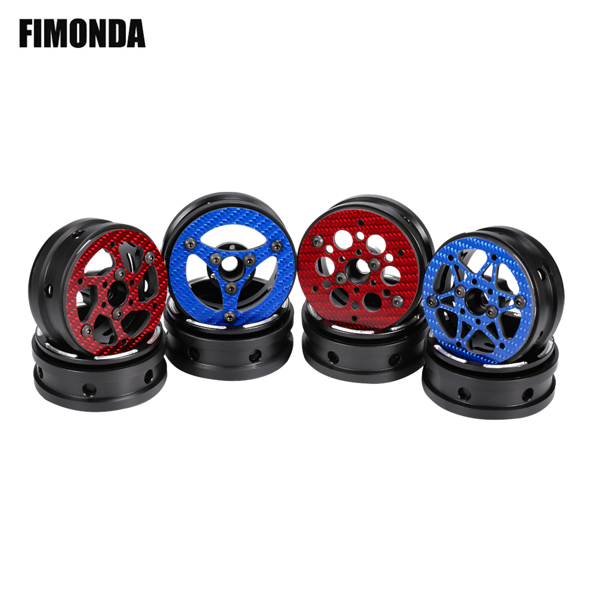 Wheel Rim Rc - Velg roda serat karbon berwarna 1.9