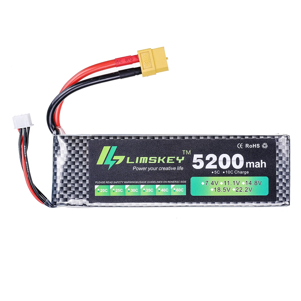 Baterai Limskey Power 7.4V 520 - Hobby Rc Quadcopters & Multirotors ulasan dan harga