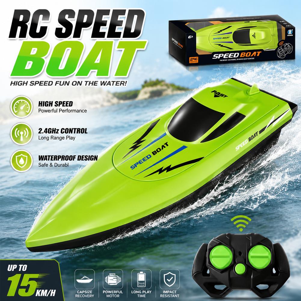 Perahu RC Motor Ganda Kecepata - Rc Hobby Grade Boat ulasan dan harga