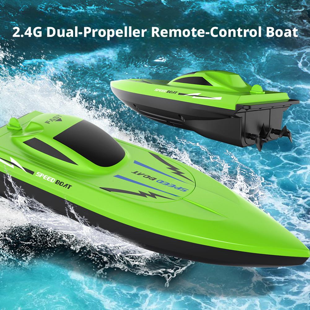 Perahu RC Motor Ganda Kecepata - Rc Hobby Grade Boat ulasan dan harga