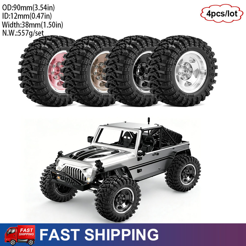 Set Velg dan Ban Beadlock 1,9  - Wheel Rim Rc ulasan dan harga