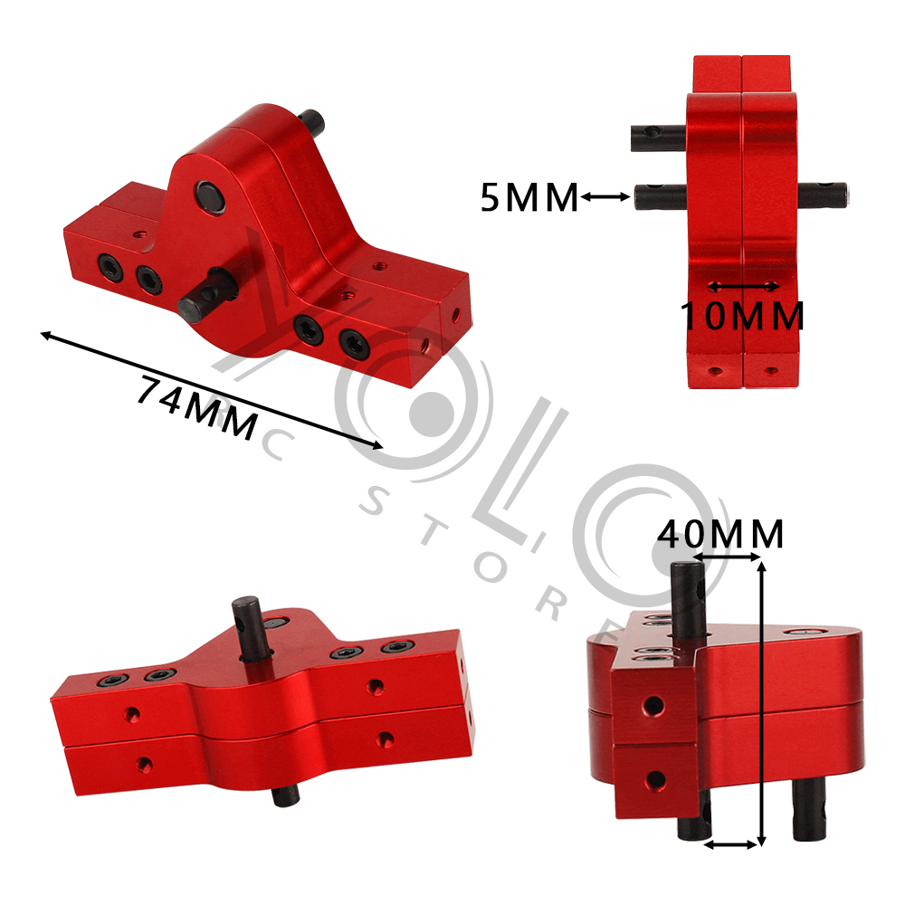 Aluminium 1pc D90 Transfer Cas - Rc Hobby Crawler ulasan dan harga