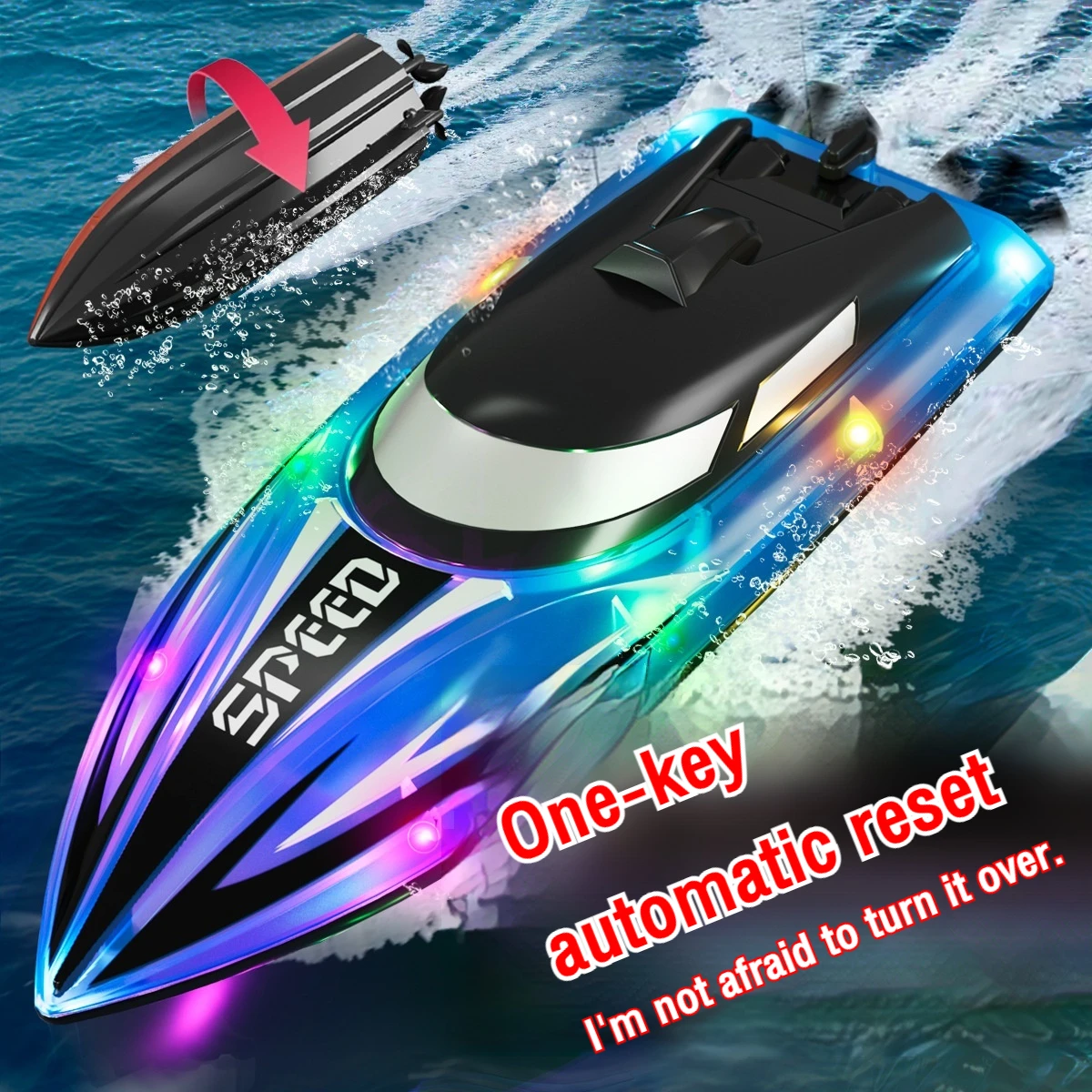 Perahu RC 2.4G Remote Control  - Rc Hobby Grade Boat ulasan dan harga