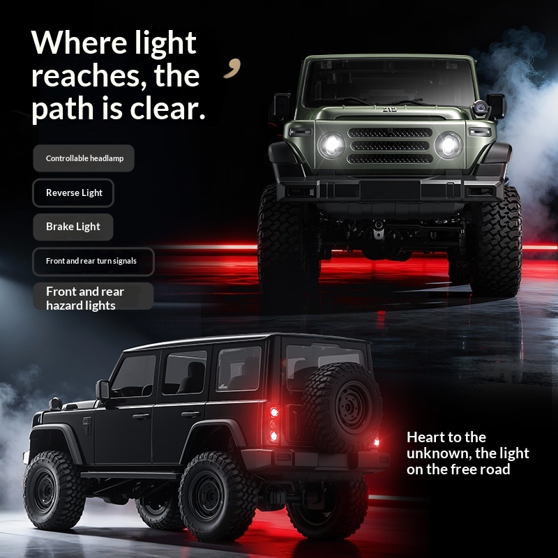 Mobil RC Off Road MN Model MN2 - Rc Hobby Light ulasan dan harga