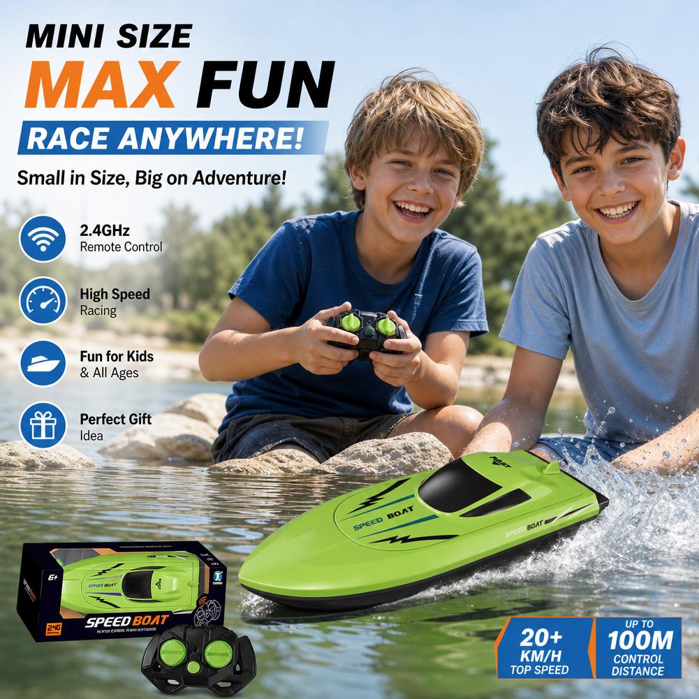 Perahu Balap RC 2.4G Kecepatan - Rc Hobby Grade Boat ulasan dan harga