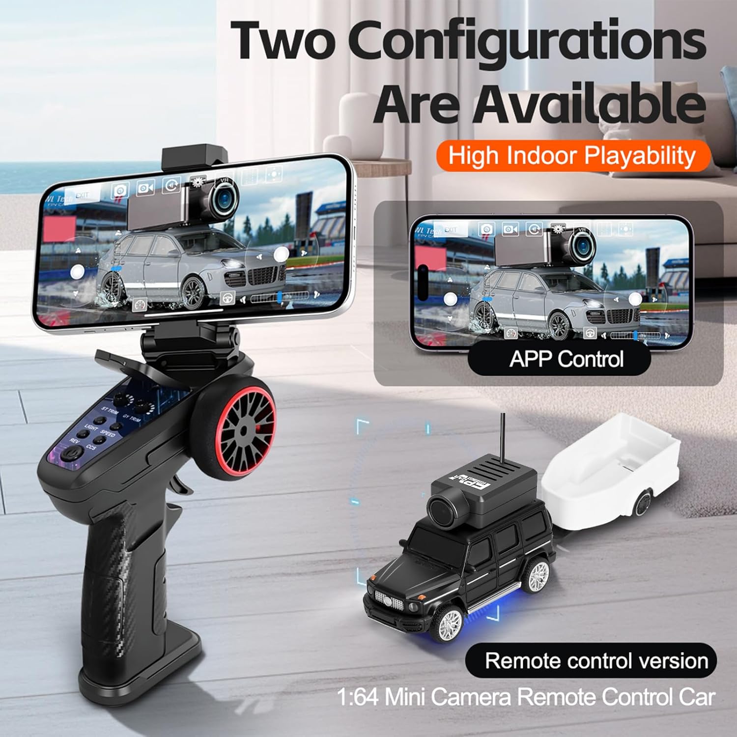 Mobil Drift RC Skala 1:64 deng - Rc Hobby Light ulasan dan harga