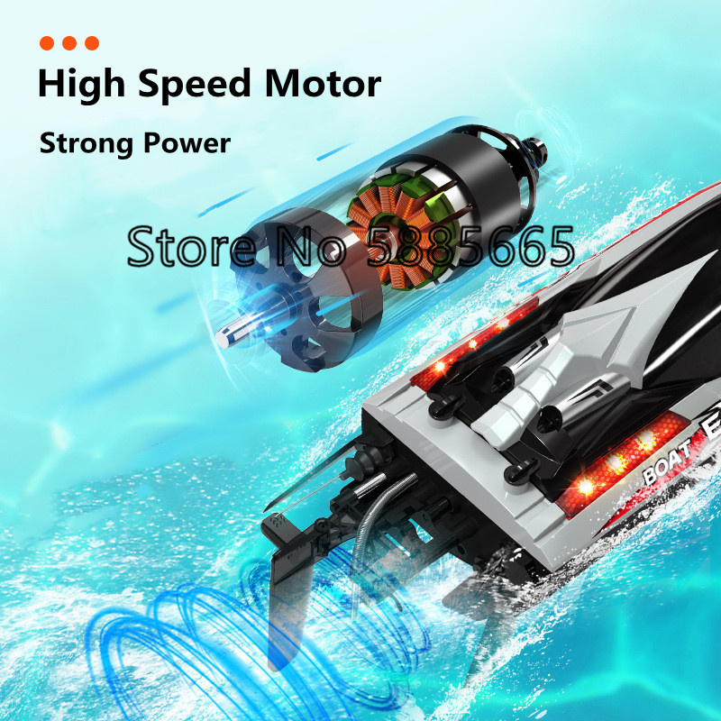 Kapal RC Kecepatan Tinggi 70KM - Rc Hobby Grade Boat ulasan dan harga